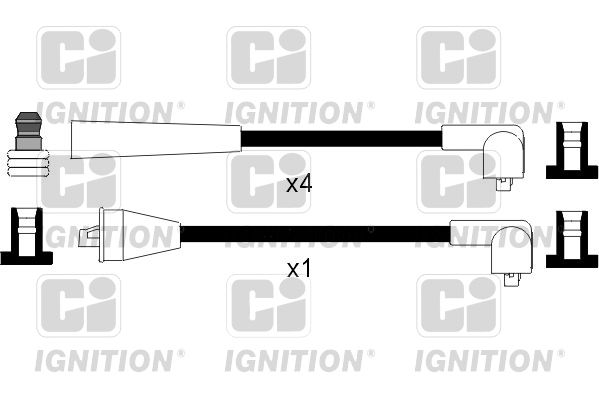 QUINTON HAZELL Augstsprieguma vadu komplekts XC949